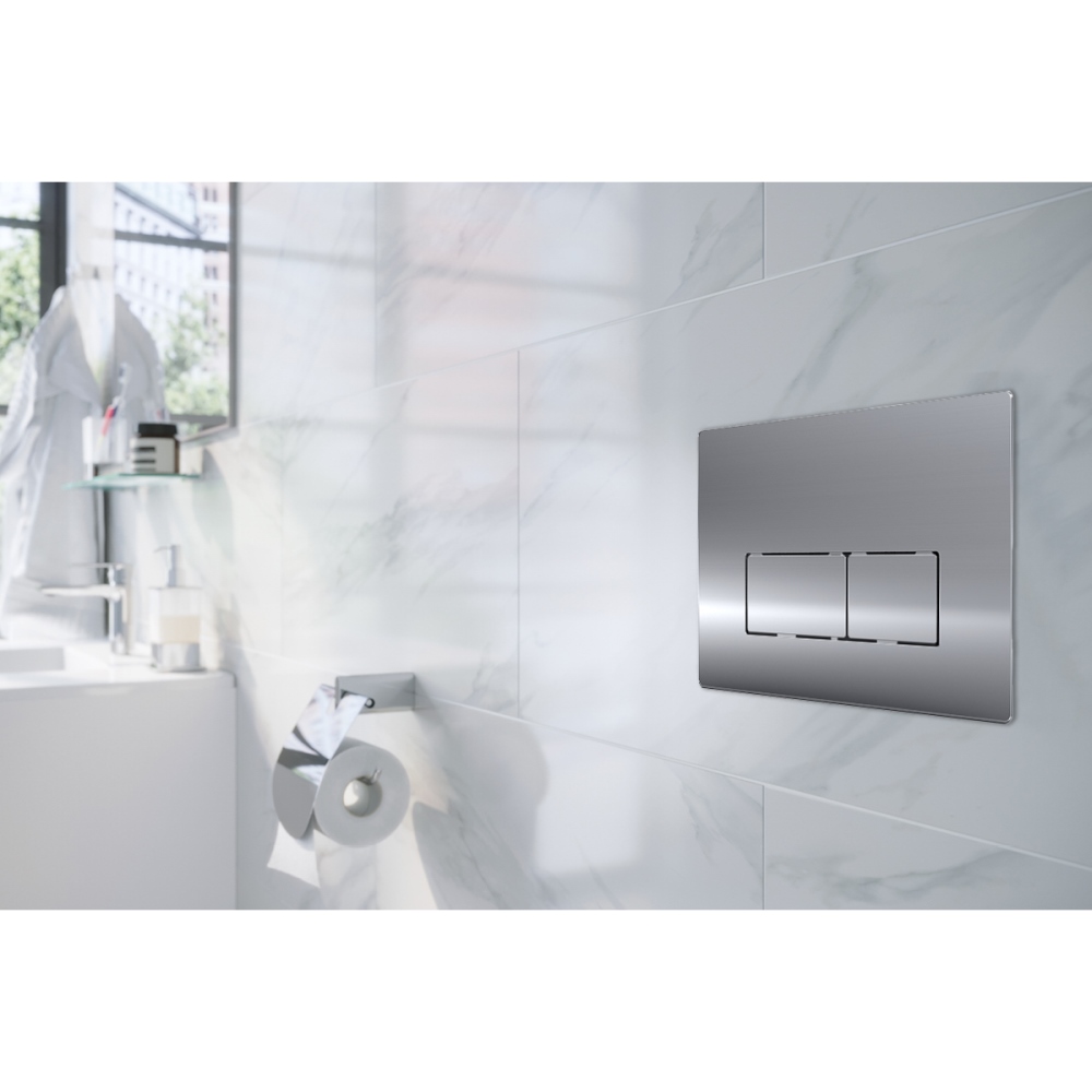 Клавиша смыва Azario AZ-8200 Хром глянцевый AZ-8200-0089/AZ-P58-0120 Клавиша смыва Azario AZ-8200 Хром глянцевый AZ-8200-0089/AZ-P58-0120 — изображение 2