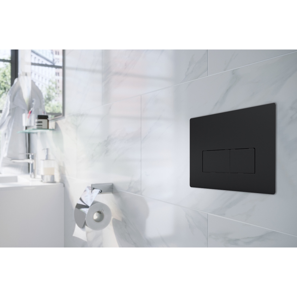 Клавиша смыва Azario AZ-8200 Черный матовый AZ-8200-0092/AZ-P58-0190 Клавиша смыва Azario AZ-8200 Черный матовый AZ-8200-0092/AZ-P58-0190 — изображение 2
