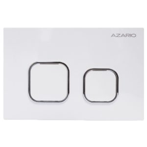 Клавиша смыва Azario New-TS  Белый AZ-ABS-002-W