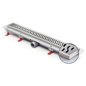 Душевой лоток Azario Harmony 45 Хром AZ-CH 450 H