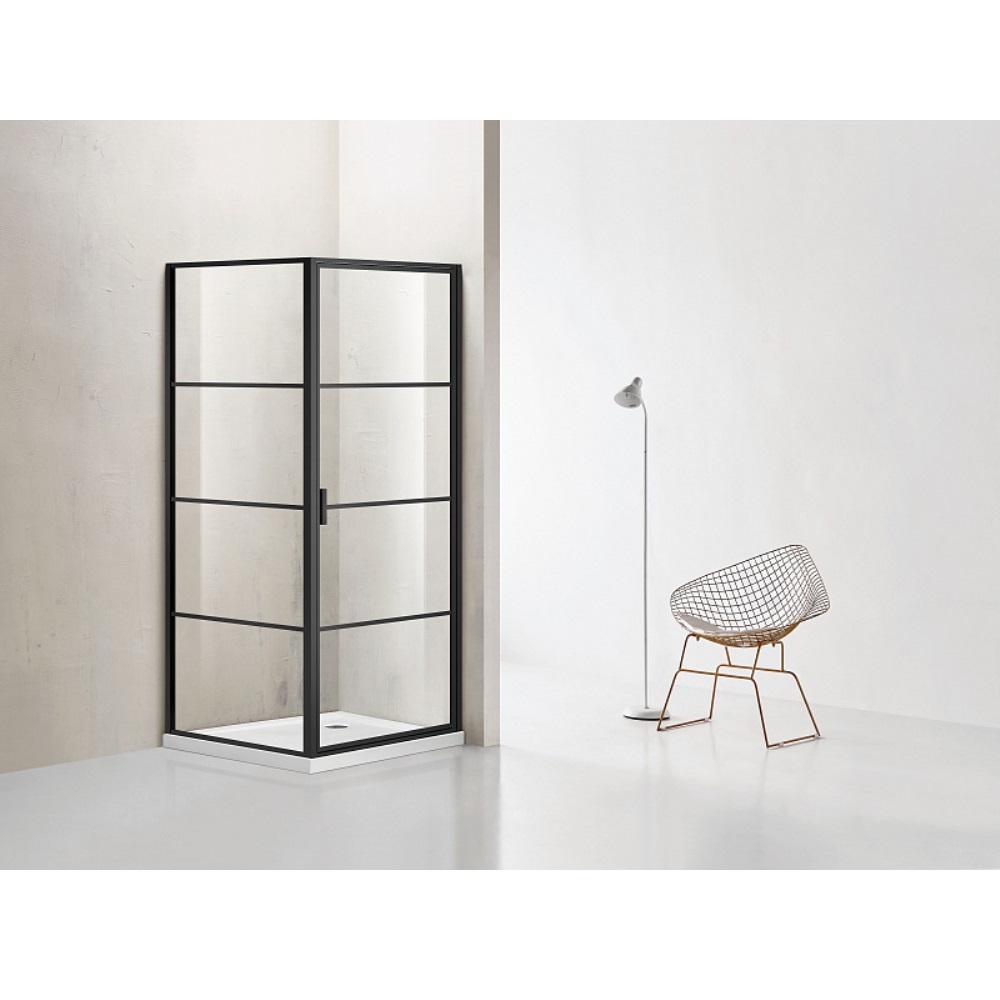 Душевой уголок Azario Richmond 90х90 Черный / Прозрачное AZ-NAG1221 900 BLACK Душевой уголок Azario Richmond 90х90 Черный / Прозрачное AZ-NAG1221 900 BLACK — изображение 2