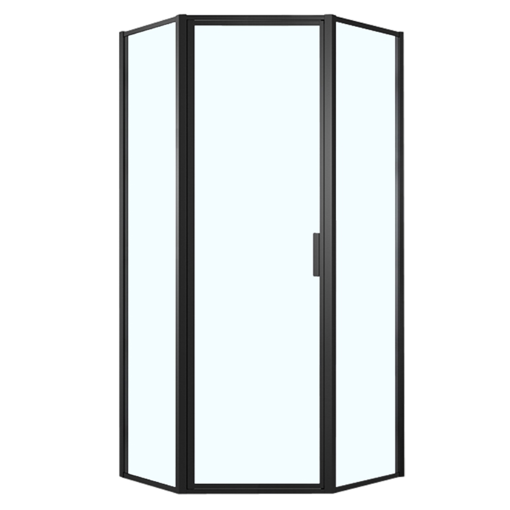 Душевой уголок Azario Richmond 90х90 Черный / Прозрачное AZ-NAG3231 900 Black Душевой уголок Azario Richmond 90х90 Черный / Прозрачное AZ-NAG3231 900 Black