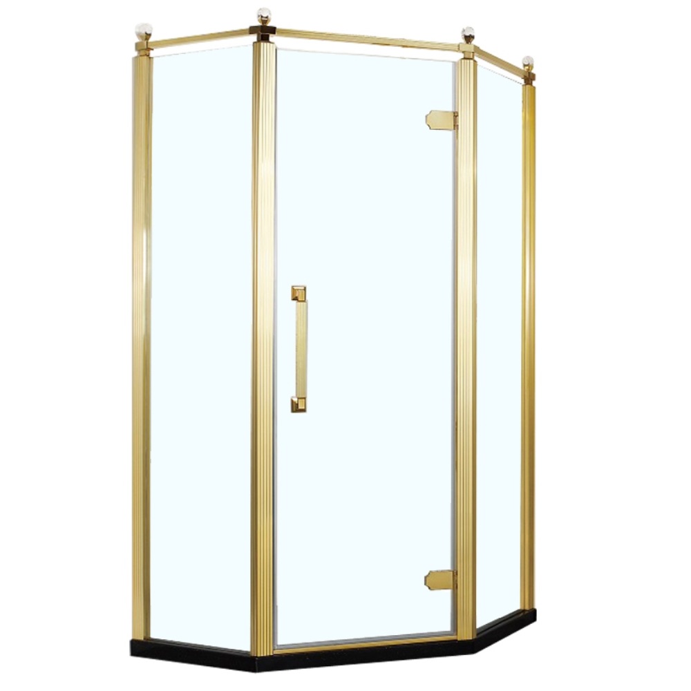 Душевой уголок Azario Ontario 100х100 Золото / Прозрачное AZ-NBB3231 1000 GOLD Душевой уголок Azario Ontario 100х100 Золото / Прозрачное AZ-NBB3231 1000 GOLD