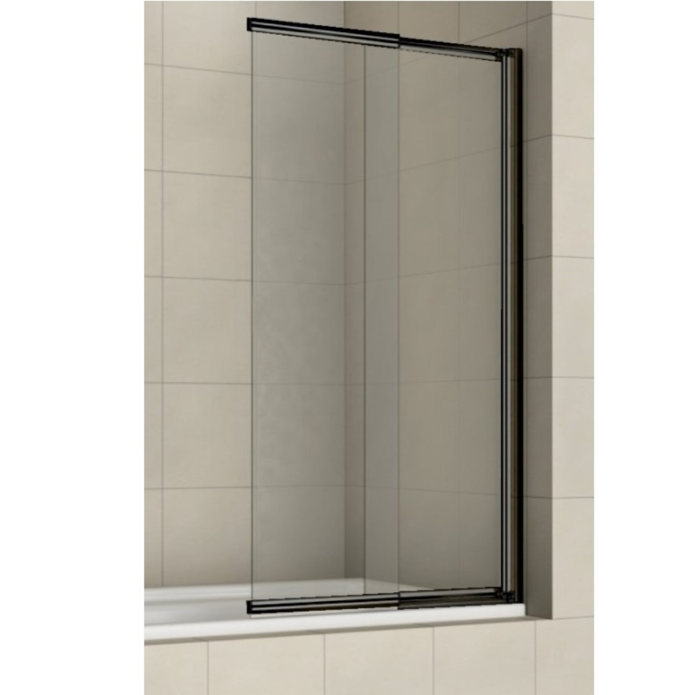 Шторка для ванны Azario Merrit 80 Черный / Прозрачное AZ-NF6122 800 BLACK Шторка для ванны Azario Merrit 80 Черный / Прозрачное AZ-NF6122 800 BLACK — изображение 2