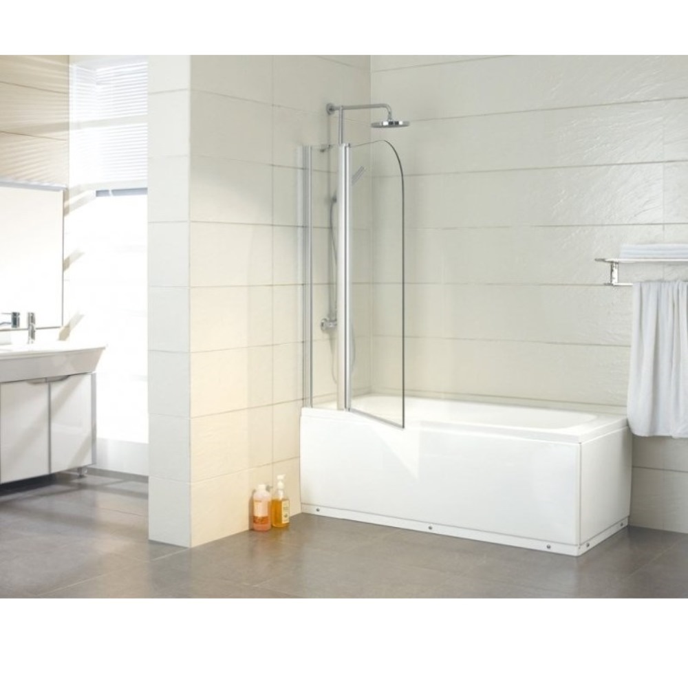 Шторка для ванны Azario Merrit 110 Хром / Прозрачное AZ-NF6221 1100 Шторка для ванны Azario Merrit 110 Хром / Прозрачное AZ-NF6221 1100 — изображение 2