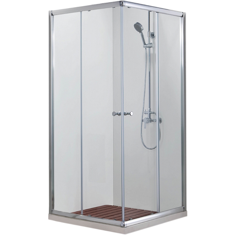 Душевой уголок Azario Greenwood 100х100 Хром / Прозрачное AZ-NNE1142 1000 Душевой уголок Azario Greenwood 100х100 Хром / Прозрачное AZ-NNE1142 1000