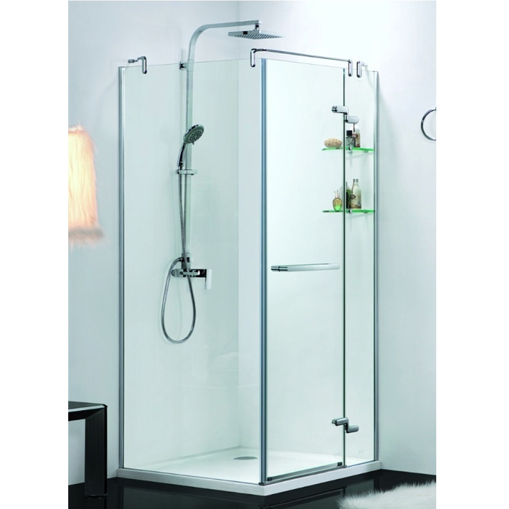 Душевой уголок Azario Montreal 90х90 правый Хром / Прозрачное AZ-NWG1231-R Душевой уголок Azario Montreal 90х90 правый Хром / Прозрачное AZ-NWG1231-R — изображение 2