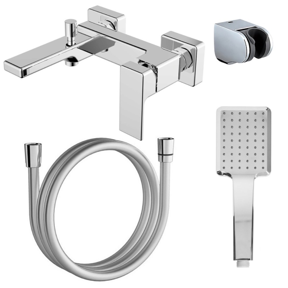 Смеситель для ванны Azario Blake Хром глянцевый AZ-VBT238205C Смеситель для ванны Azario Blake Хром глянцевый AZ-VBT238205C