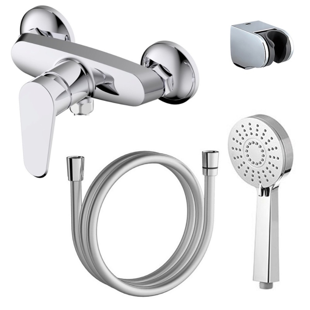 Смеситель для душа Azario Castelo Хром глянцевый AZ-VJC338274C Смеситель для душа Azario Castelo Хром глянцевый AZ-VJC338274C