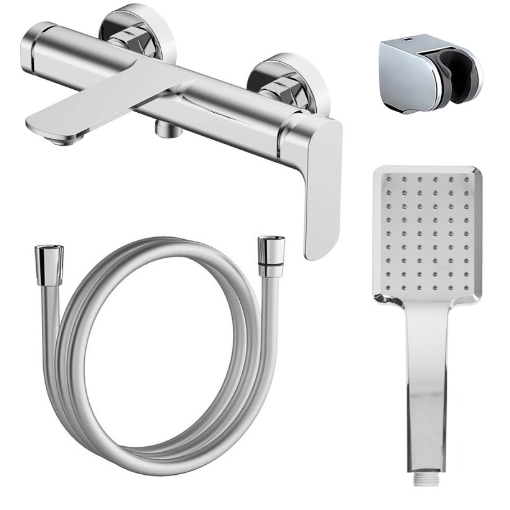 Смеситель для ванны Azario Asher Хром глянцевый AZ-VNN238311C Смеситель для ванны Azario Asher Хром глянцевый AZ-VNN238311C