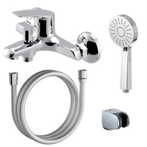 Смеситель для ванны Azario Tavira Хром глянцевый AZ-WKE238040C