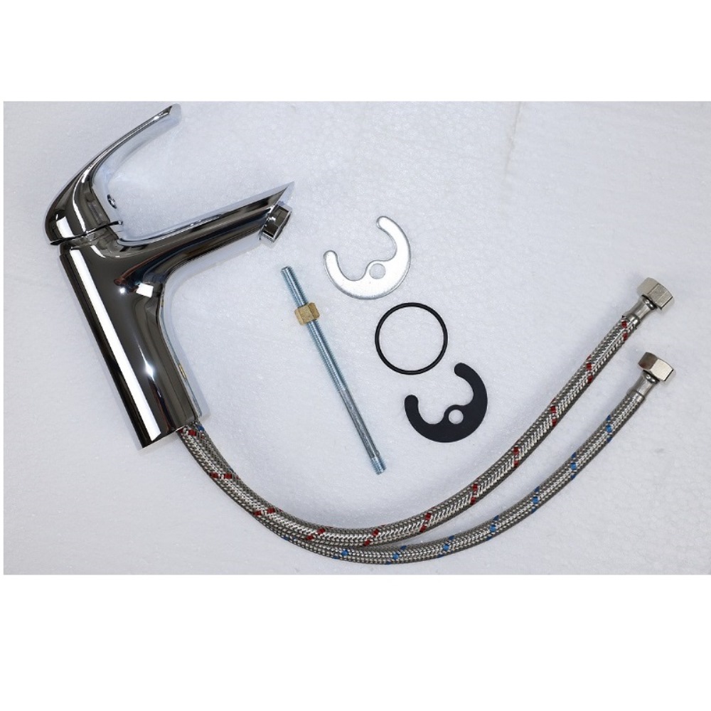 Смеситель для раковины Azario Sintra Хром глянцевый AZ-WKF168042C Смеситель для раковины Azario Sintra Хром глянцевый AZ-WKF168042C — изображение 2