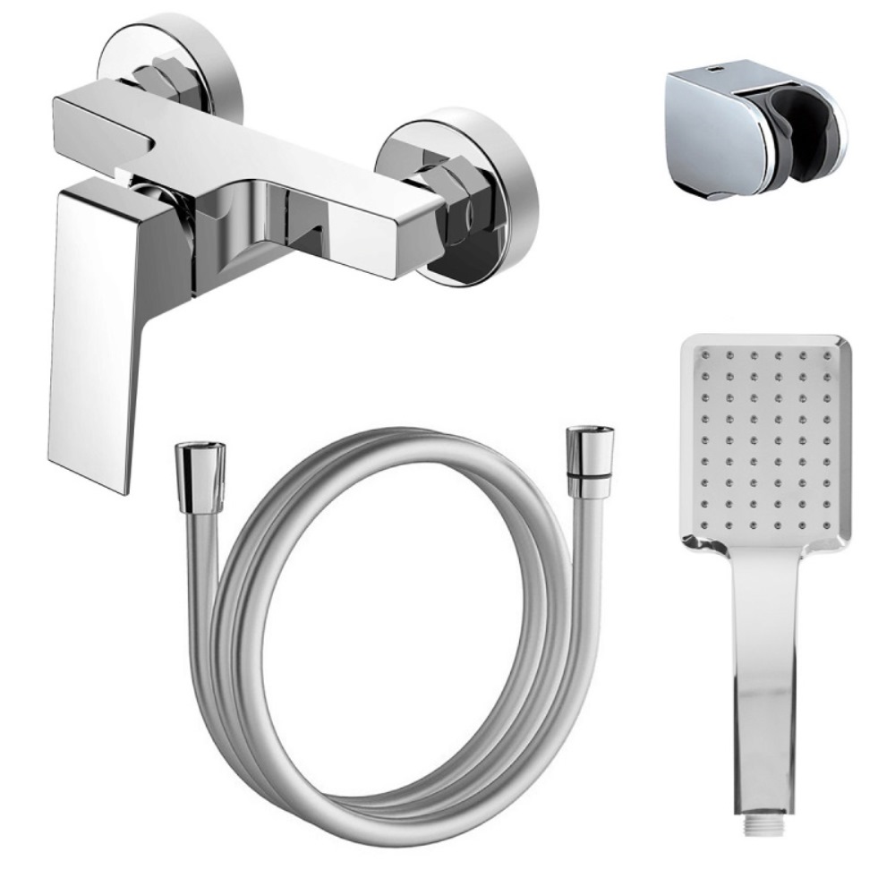 Смеситель для душа Azario Eddie Хром глянцевый AZ-WQY338207C Смеситель для душа Azario Eddie Хром глянцевый AZ-WQY338207C