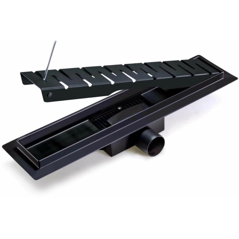 Душевой лоток Tim Bad 50 Черный матовый BAD465002BK Душевой лоток Tim Bad 50 Черный матовый BAD465002BK — изображение 2