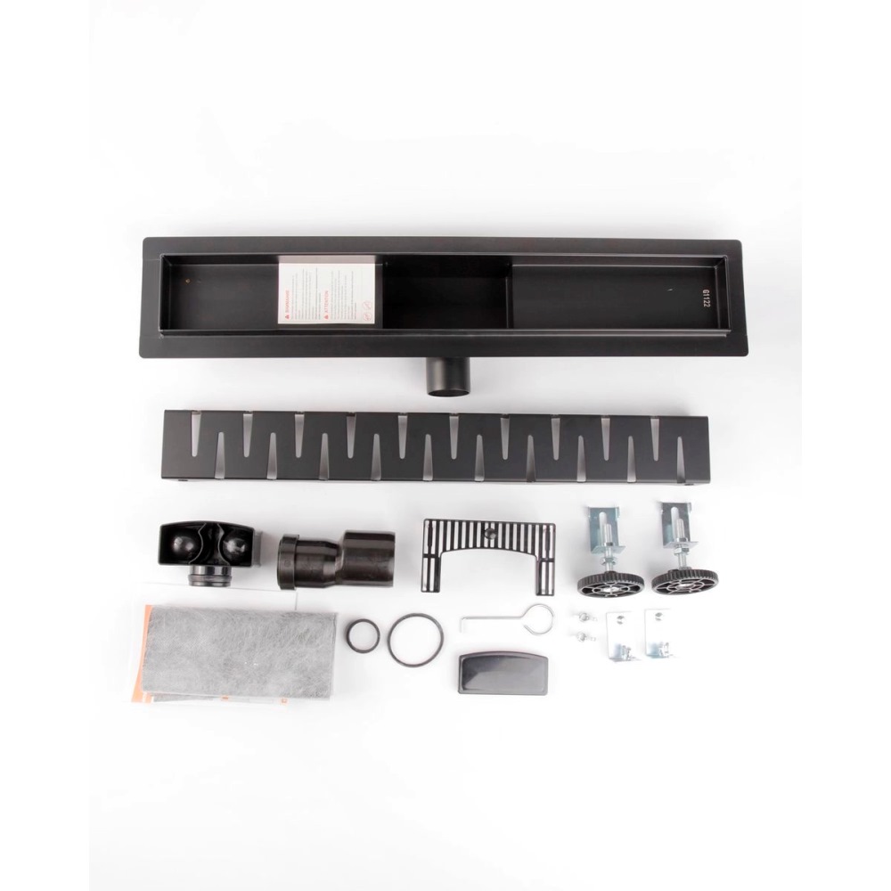 Душевой лоток Tim Bad 50 Черный матовый BAD465002BK Душевой лоток Tim Bad 50 Черный матовый BAD465002BK — изображение 5