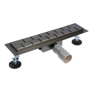 Душевой лоток Tim Bad 40 Вороненая сталь BAD474002GY