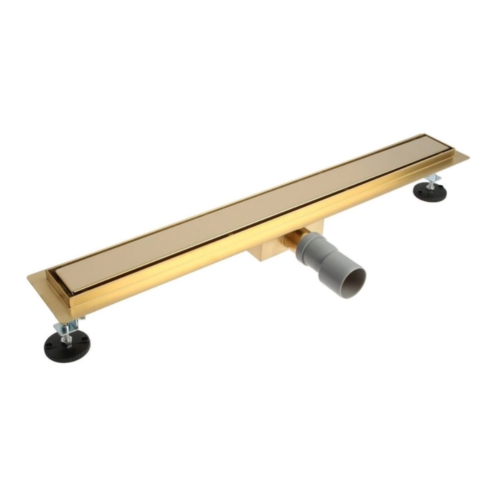 Душевой лоток Tim Bad 50 под плитку Золото матовое BAD485002GP Душевой лоток Tim Bad 50 под плитку Золото матовое BAD485002GP