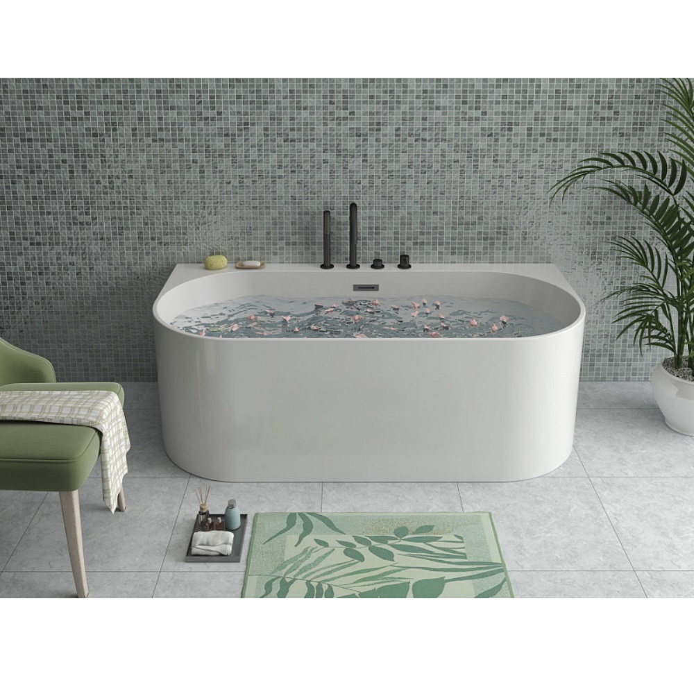 Ванна акриловая Azario Bradford 170х80 в комплекте с сифоном и металлической рамой Белый BRA17080 Ванна акриловая Azario Bradford 170х80 в комплекте с сифоном и металлической рамой Белый BRA17080 — изображение 3