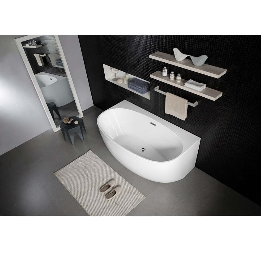 Ванна акриловая Azario Cambridge 180х88 в комплекте с сифоном и металлической рамой Белый CAM18090 Ванна акриловая Azario Cambridge 180х88 в комплекте с сифоном и металлической рамой Белый CAM18090 — изображение 3