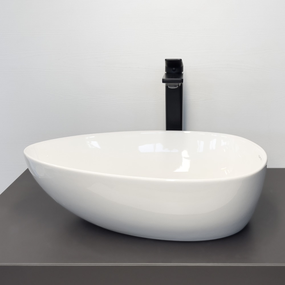 Раковина накладная Comforty 47 Белый глянцевый CF3053 Раковина накладная Comforty 47 Белый глянцевый CF3053 — изображение 3