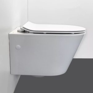 Унитаз подвесной Comforty с крышкой-сиденье Белый глянцевый CF3C797WH