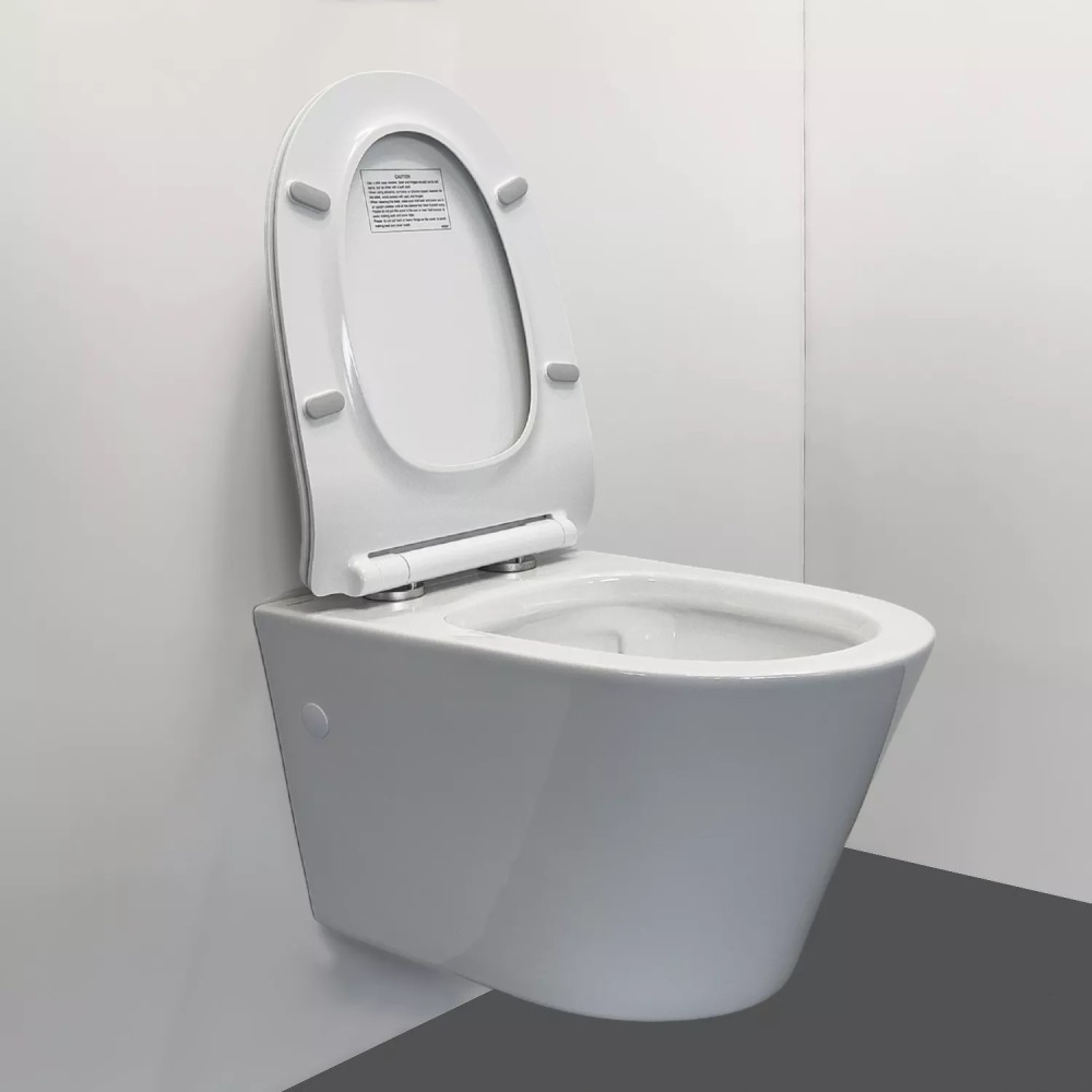 Унитаз подвесной Comforty с крышкой-сиденье Белый глянцевый CF3C797WH Унитаз подвесной Comforty с крышкой-сиденье Белый глянцевый CF3C797WH — изображение 2