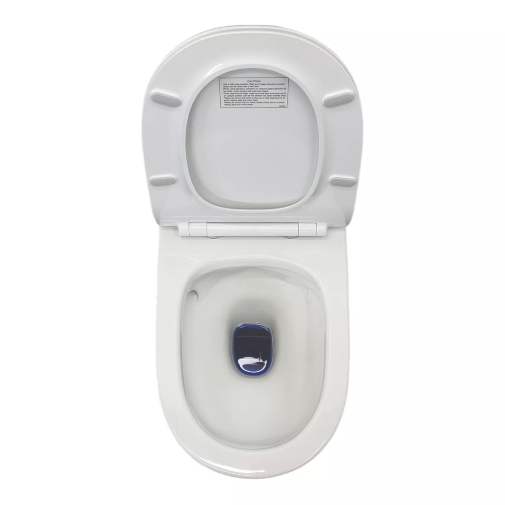 Унитаз подвесной Comforty с крышкой-сиденье Белый глянцевый CF3C797WH Унитаз подвесной Comforty с крышкой-сиденье Белый глянцевый CF3C797WH — изображение 4