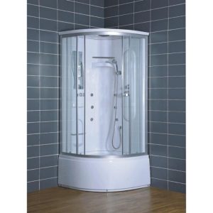 Душевая кабина Loranto Cs-00 100х100 Белый / Матовое CS-002 100*100