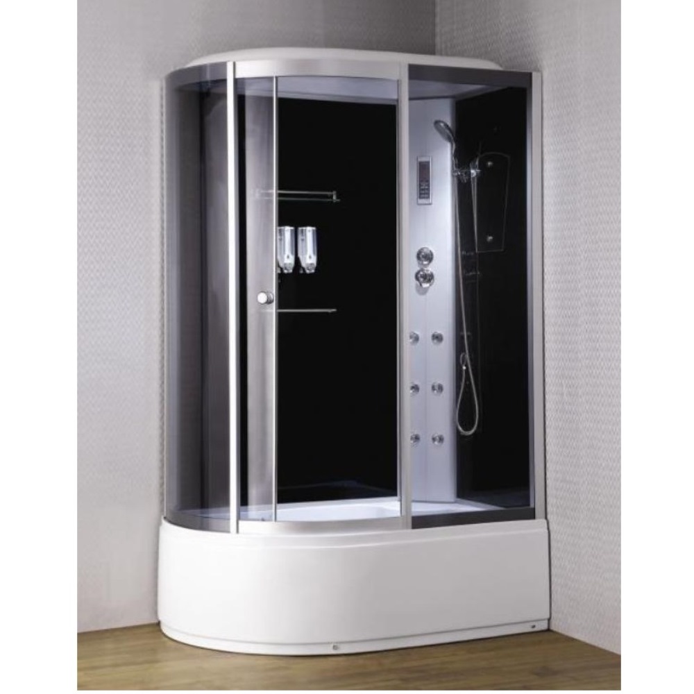 Душевая кабина Loranto Cs-00 135х85 правая Черный / Тонированное CS-007-2R 135*85* Душевая кабина Loranto Cs-00 135х85 правая Черный / Тонированное CS-007-2R 135*85*