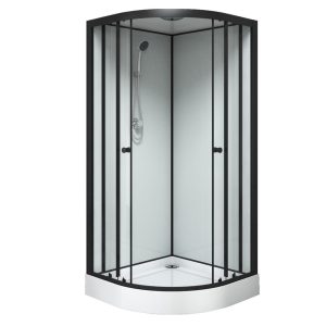 Душевая кабина Loranto Neo 90х90 Черный / Прозрачное CS-22109
