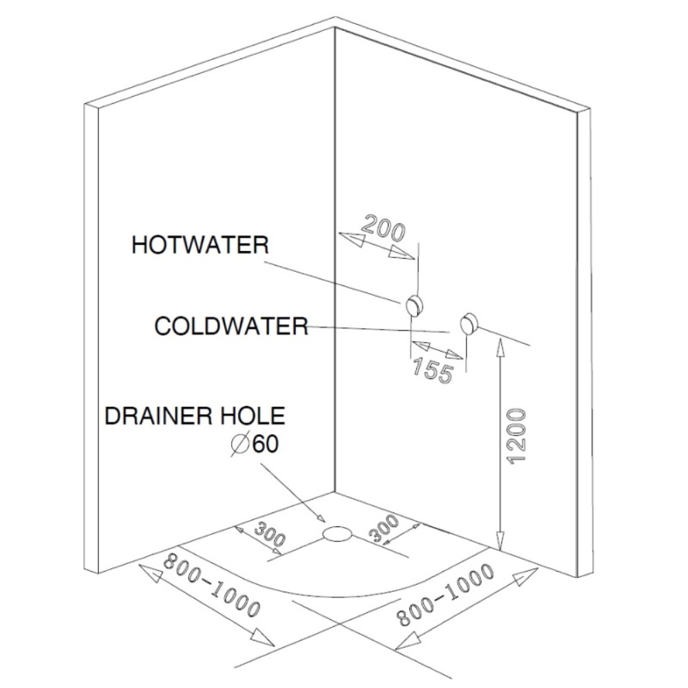 Душевая кабина Loranto Sunway 100х100 Хром / Прозрачное CS-6611 F, 100*100*215 Душевая кабина Loranto Sunway 100х100 Хром / Прозрачное CS-6611 F, 100*100*215 — изображение 3