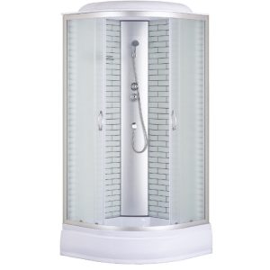 Душевая кабина Loranto Sunway 90х90 Хром / Матовое CS-6690-25FW 90 Душевая кабина Loranto Sunway 90х90 Хром / Матовое CS-6690-25FW 90