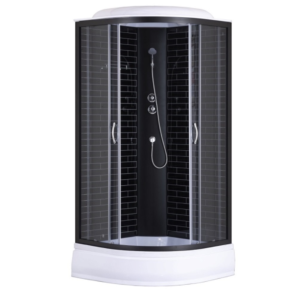 Душевая кабина Loranto Sunway 90х90 Черный / Тонированное CS-6690-25GB 90 Душевая кабина Loranto Sunway 90х90 Черный / Тонированное CS-6690-25GB 90