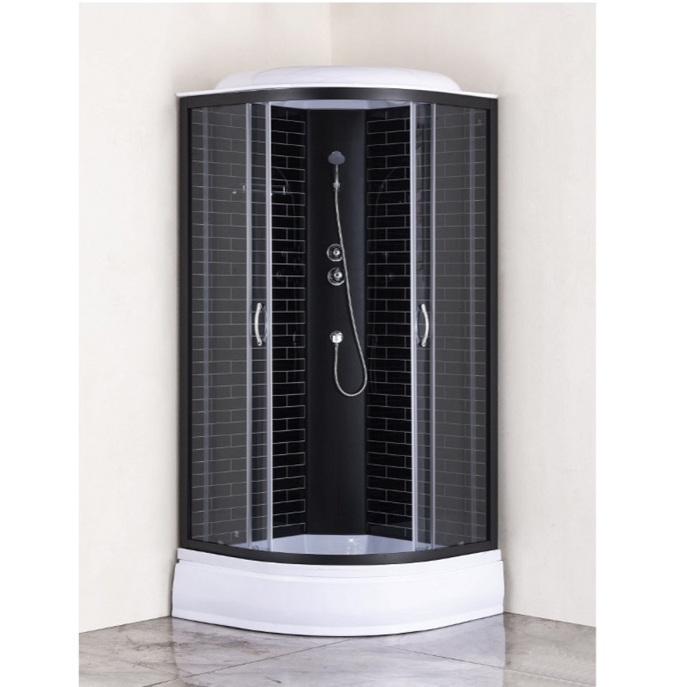 Душевая кабина Loranto Sunway 90х90 Черный / Тонированное CS-6690-25GB 90 Душевая кабина Loranto Sunway 90х90 Черный / Тонированное CS-6690-25GB 90 — изображение 2