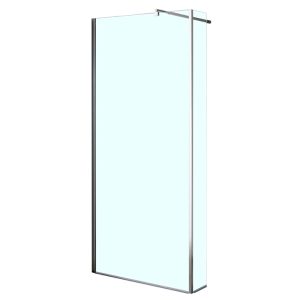 Душевая перегородка Loranto Walk-in 100 Хром / Прозрачное CS-L801 100