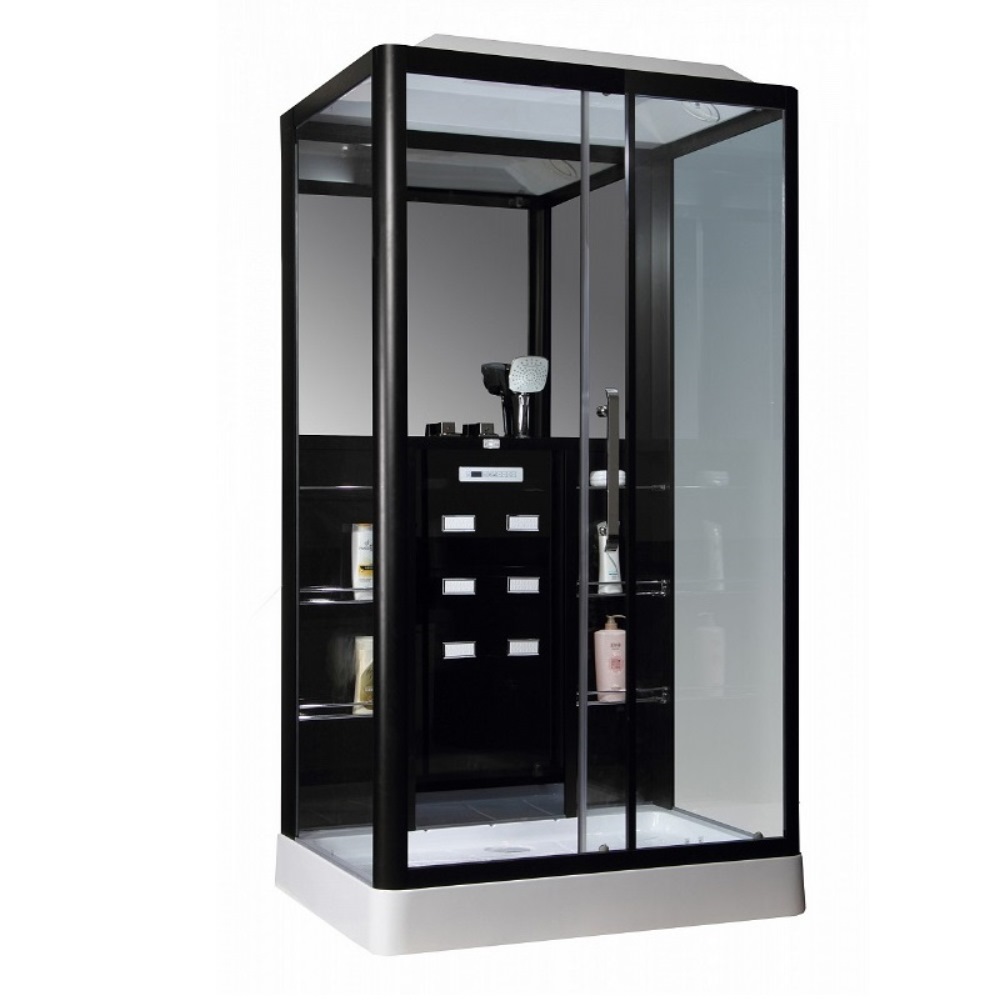 Душевая кабина Loranto Selak 120х90 правая Черный / Прозрачное CS00035779 Душевая кабина Loranto Selak 120х90 правая Черный / Прозрачное CS00035779