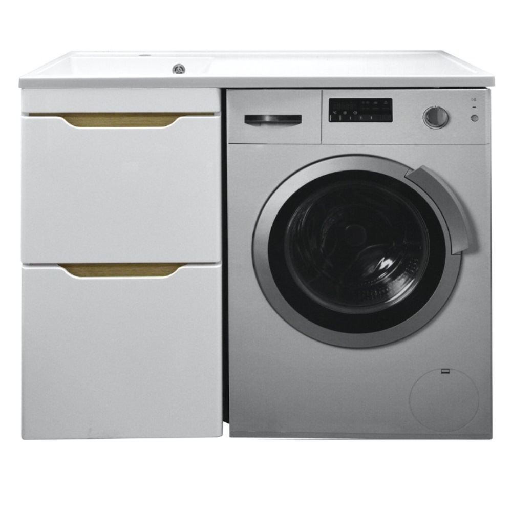 Тумба напольная Azario Magenta 120 левый под стиральную машину с раковиной CS00078395 Тумба напольная Azario Magenta 120 левый под стиральную машину с раковиной CS00078395