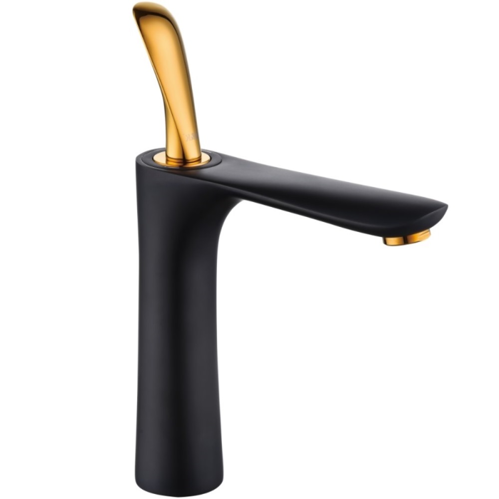 Смеситель для раковины D&K Venice Baciano Черный / Золото DA1032659 Смеситель для раковины D&K Venice Baciano Черный / Золото DA1032659