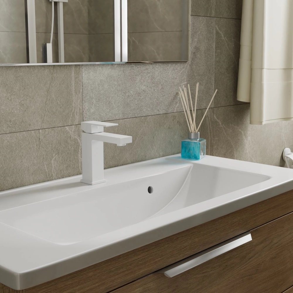 Смеситель для раковины D&K Bayern.Liszt Белый матовый DA1512108 Смеситель для раковины D&K Bayern.Liszt Белый матовый DA1512108 — изображение 2