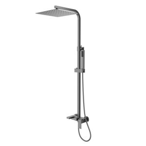 Душевая система D&K Bayern.Liszt с изливом Графит матовый DA1513706A04