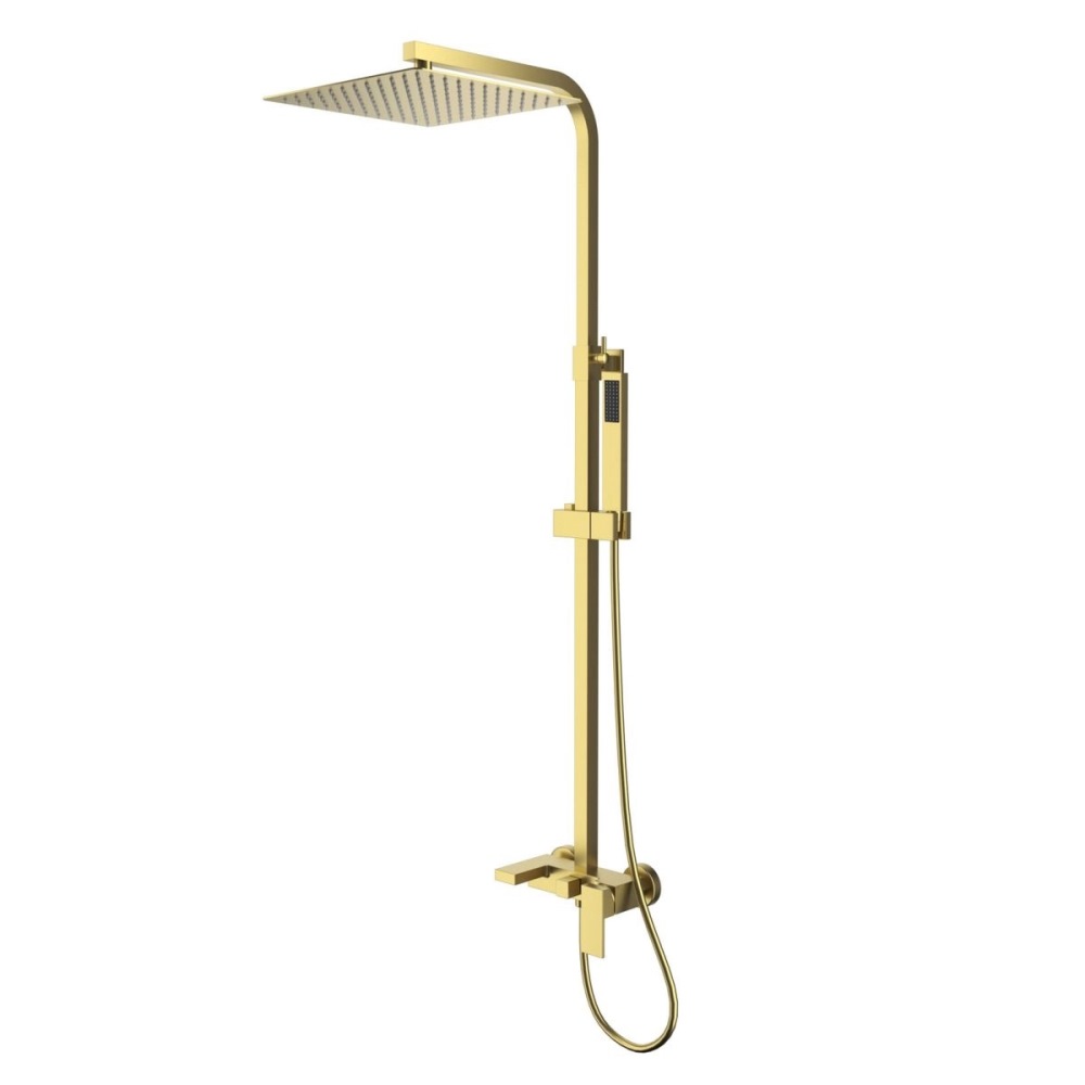 Душевая система D&K Bayern.Liszt с изливом Золото матовое DA1513707A04 Душевая система D&K Bayern.Liszt с изливом Золото матовое DA1513707A04