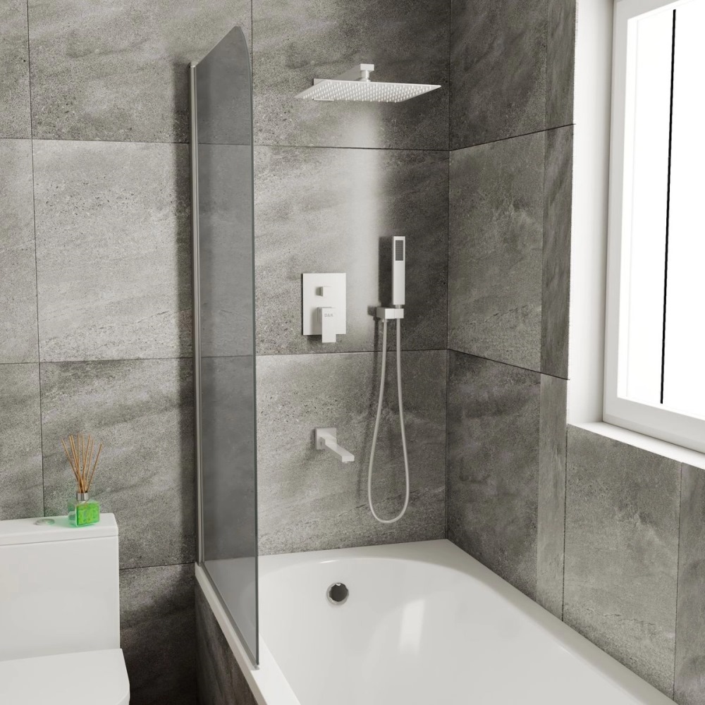 Душевая встройка D&K Bayern.Liszt с изливом Белый матовый DA1515608A04 Душевая встройка D&K Bayern.Liszt с изливом Белый матовый DA1515608A04 — изображение 2