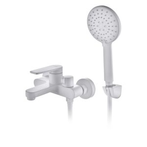 Смеситель для ванны D&K Bayern.Furth Белый матовый DA1523208 Смеситель для ванны D&K Bayern.Furth Белый матовый DA1523208