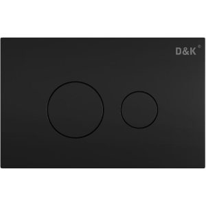 Клавиша смыва D&K Venice Черный DB1029025