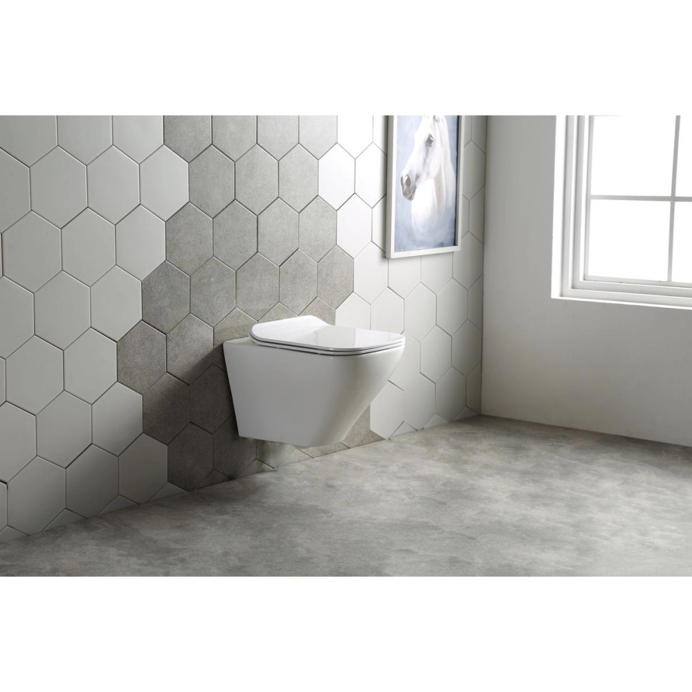 Унитаз подвесной Deep Lake DL Белый глянцевый DL-T04 Унитаз подвесной Deep Lake DL Белый глянцевый DL-T04 — изображение 2