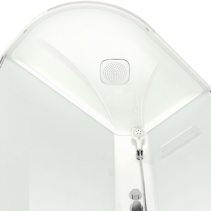 Душевая кабина Domani-Spa Delight Slim 120х80 левая Белый / Прозрачное, Поддон низкий, DS01DS128LLWCl00 Душевая кабина Domani-Spa Delight Slim 120х80 левая Белый / Прозрачное, Поддон низкий, DS01DS128LLWCl00 — изображение 2