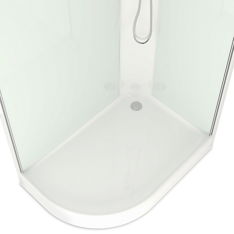 Душевая кабина Domani-Spa Delight Slim 120х80 правая Белый / Прозрачное, Поддон низкий, DS01DS128RLWCl00 Душевая кабина Domani-Spa Delight Slim 120х80 правая Белый / Прозрачное, Поддон низкий, DS01DS128RLWCl00 — изображение 3