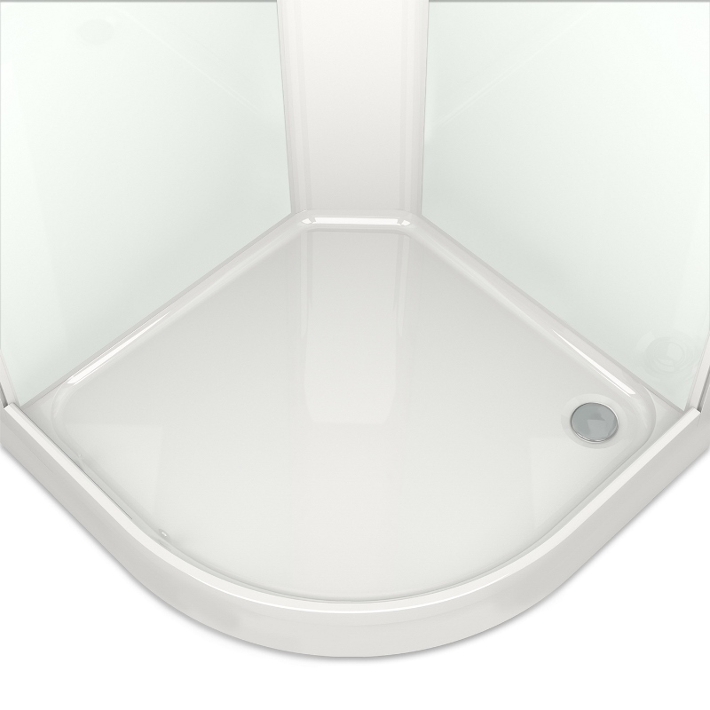 Душевая кабина Domani-Spa Eko Delight Slim 90х90 Белый / Матовое, Поддон низкий, DS01EcDS99LWM00 Душевая кабина Domani-Spa Eko Delight Slim 90х90 Белый / Матовое, Поддон низкий, DS01EcDS99LWM00 — изображение 3