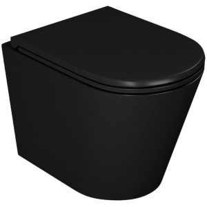 Унитаз подвесной D&K Venice Черный матовый DT1026025