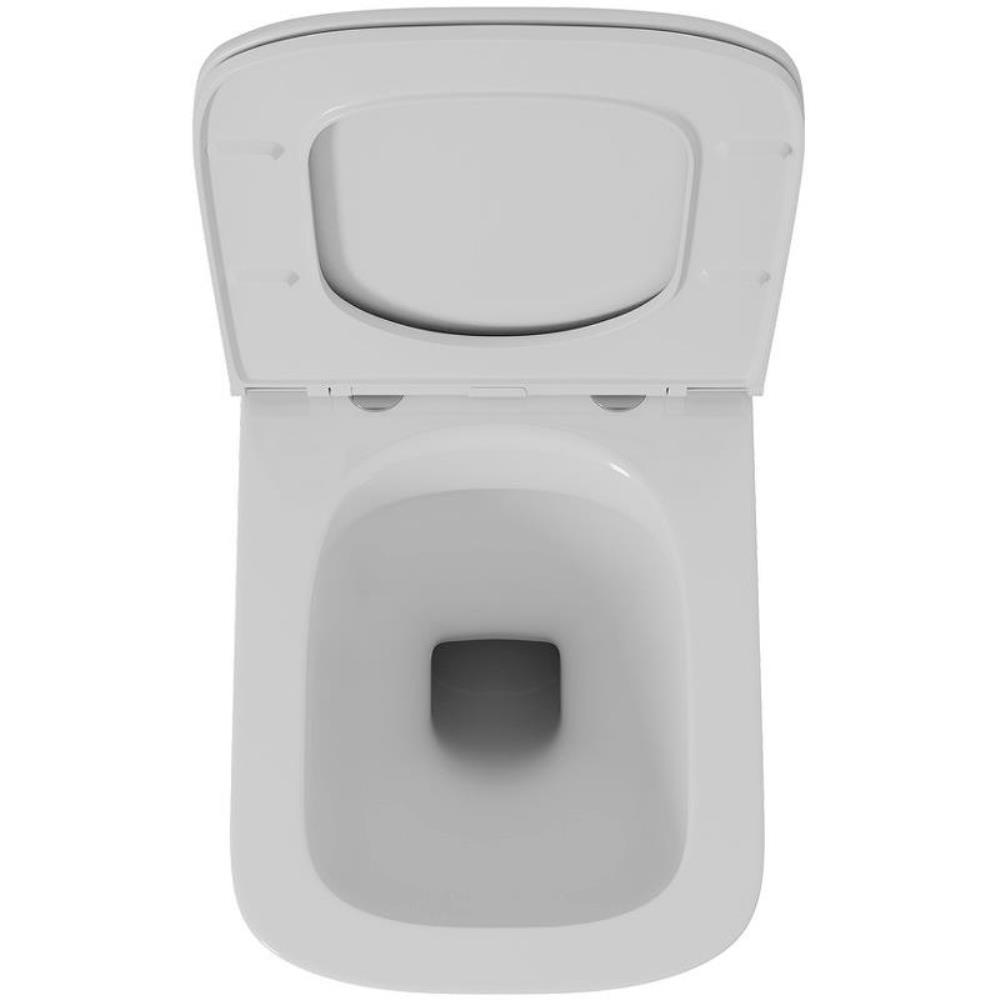 Унитаз подвесной D&K Quadro Белый глянцевый DT1516016 Унитаз подвесной D&K Quadro Белый глянцевый DT1516016 — изображение 2